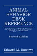 Animal Behavior Desk Reference