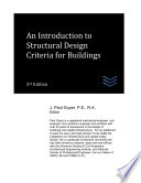 An Introduction to Structural Design Criteria for Buildings