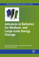 Advances in Batteries for Medium and Large-Scale Energy Storage Pdf/ePub eBook