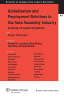 Globalization and Employment Relations in the Auto Assembly Industry