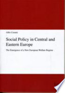 Social Policy in Central and Eastern Europe