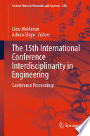 The 15th International Conference Interdisciplinarity in Engineering