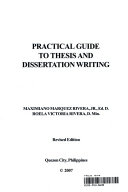 Thesis & Dissertation Writing
