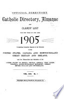 Hoffmann s Catholic Directory  Almanac and Clergy List