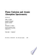 Flame Emission and Atomic Absorption Spectrometry  Theory Book