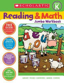 Scholastic Reading & Math Jumbo Workbook Grade K