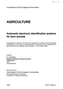 Automatic Electronic Identification Systems for Farm Animals