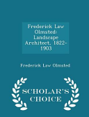Frederick Law Olmsted Book PDF