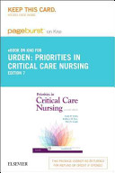 Priorities in Critical Care Nursing Pageburst E-book on Kno
