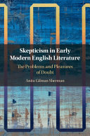 Skepticism in Early Modern English Literature