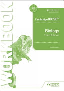 Cambridge IGCSE tm  Biology Workbook 3rd Edition Book