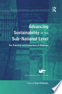 Advancing Sustainability at the Sub National Level