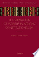 Separation of Powers in African Constitutionalism Book