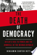 The Death of Democracy Book