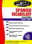 Schaum s Outline of Spanish Vocabulary