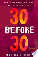 30 Before 30 Book