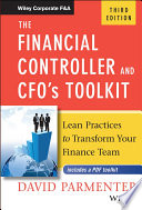 The Financial Controller and CFO s Toolkit