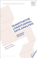 Quantitative Longitudinal Data Analysis Book