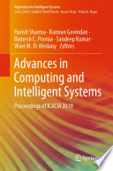 Advances in Computing and Intelligent Systems Book