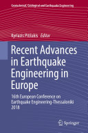 Recent Advances in Earthquake Engineering in Europe Pdf/ePub eBook