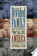 Book The Divided Family in Civil War America Cover