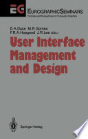User Interface Management and Design Book