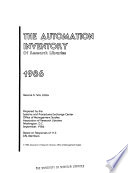 The Automation Inventory of Research Libraries  1986 Book