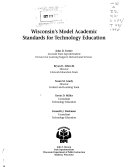 Wisconsin's Model Academic Standards for Technology Education