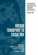 Oxygen Transport to Tissue XXV