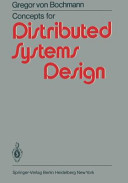 Concepts for Distributed Systems Design