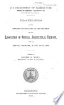 Proceedings of the Annual Convention Book