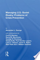 Managing U.s.-soviet Rivalry PDF Book By Alexander L George