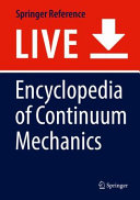 Encyclopedia of Continuum Mechanics Book
