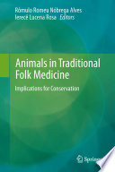 Animals in Traditional Folk Medicine Book