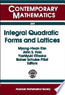 Integral Quadratic Forms and Lattices