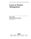 Cases in Product Management