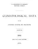 Climatological Data for the United States by Sections Pdf/ePub eBook