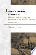 Serious Incident Prevention Book