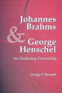 Johannes Brahms   George Henschel