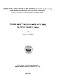 Zooplankton Volumes Off the Pacific Coast, 1959