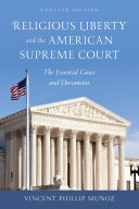 Religious Liberty and the American Supreme Court: The ...