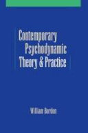 Contemporary Psychodynamic Theory and Practice Book