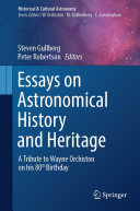 Essays on Astronomical History and Heritage