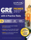 GRE Premier 2017 with 6 Practice Tests Book