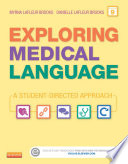 Exploring Medical Language   E Book Book
