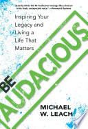 Be Audacious Book