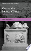 Pax and the Politics of Peace Book