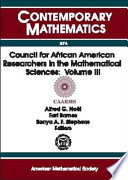 Council For African American Researchers In The Mathematical Sciences