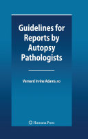 Guidelines for Reports by Autopsy Pathologists [Pdf/ePub] eBook
