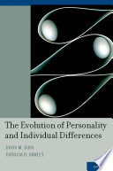 The Evolution of Personality and Individual Differences Book